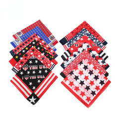 Hip Hop Star Bandana Square Scarf Cotton Neckerchief Unisex