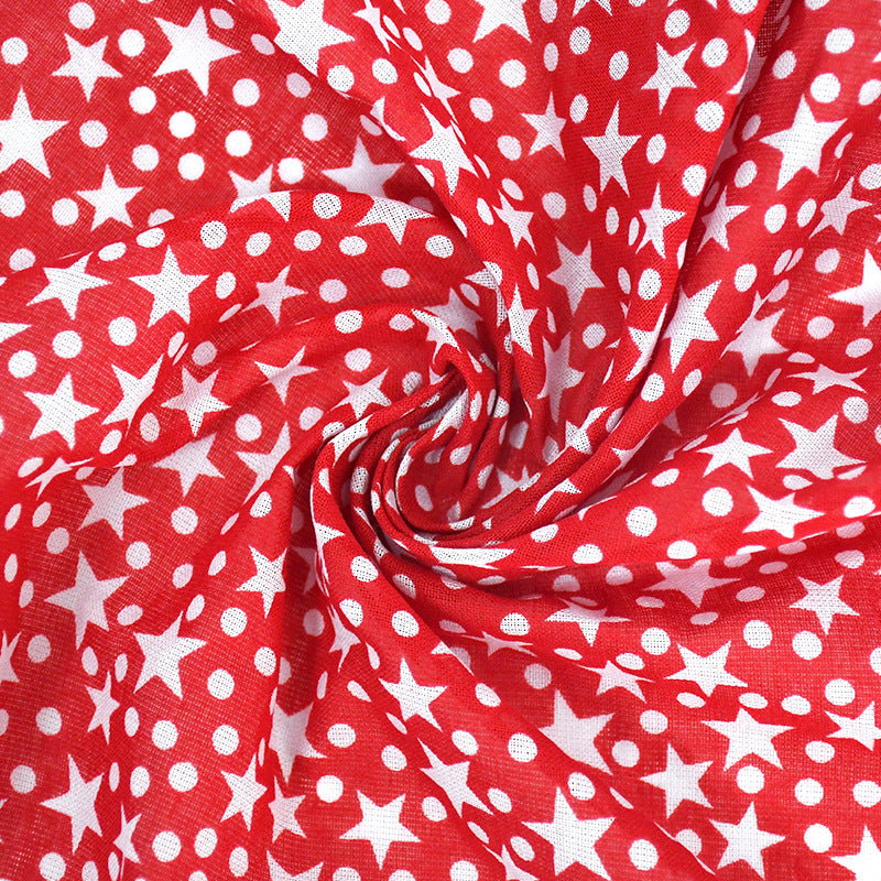 Hip Hop Star Bandana Square Scarf Cotton Neckerchief Unisex