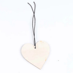 Heartfelt Gift for Dad Wooden Heart Hanging Sign