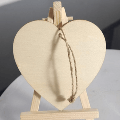 Heartfelt Gift for Dad Wooden Heart Hanging Sign