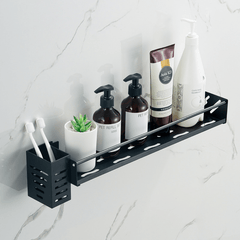 1pc Punch Kitchen Storage Rack Tableware Storage Rack