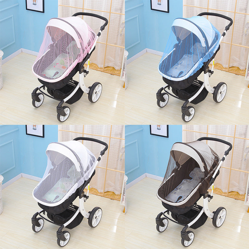 Summer Mosquito Net Baby Stroller Insect Shield Net Safe Infants Protection