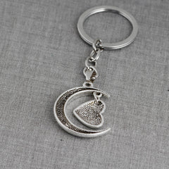 I Love You To The Moon And Back Keychain - Birthday Charm Accessories