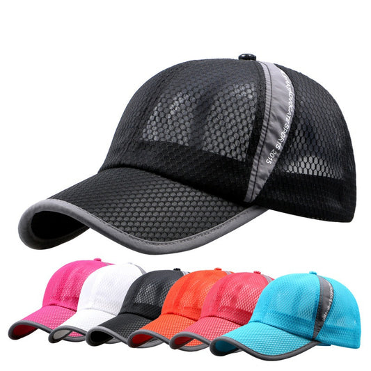 Breathable Sun Protection Solid Adjustable Dad Hat Unisex