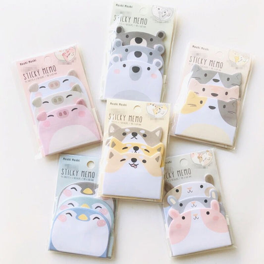 Animal Sticky Note Book 15 Pages