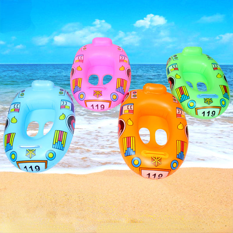 Inflatable Car Rafts Swimming Float with Seat and Handle