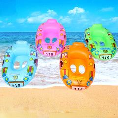 Inflatable Car Rafts Swimming Float with Seat and Handle