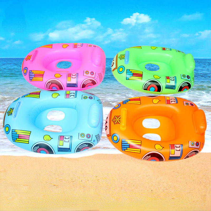 Inflatable Car Rafts Swimming Float with Seat and Handle