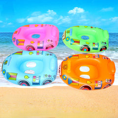 Inflatable Car Rafts Swimming Float with Seat and Handle
