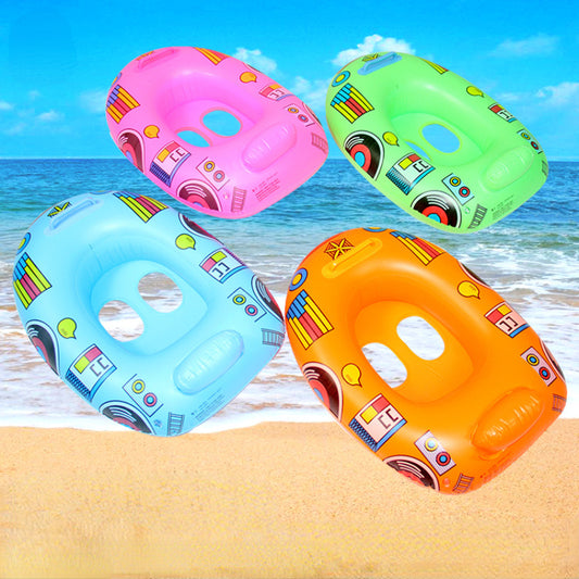 Inflatable Car Rafts Swimming Float with Seat and Handle