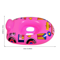 Inflatable Car Rafts Swimming Float with Seat and Handle