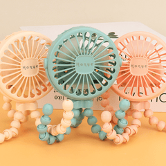 Portable Handheld Bladeless USB Rechargeable Octopus Fan
