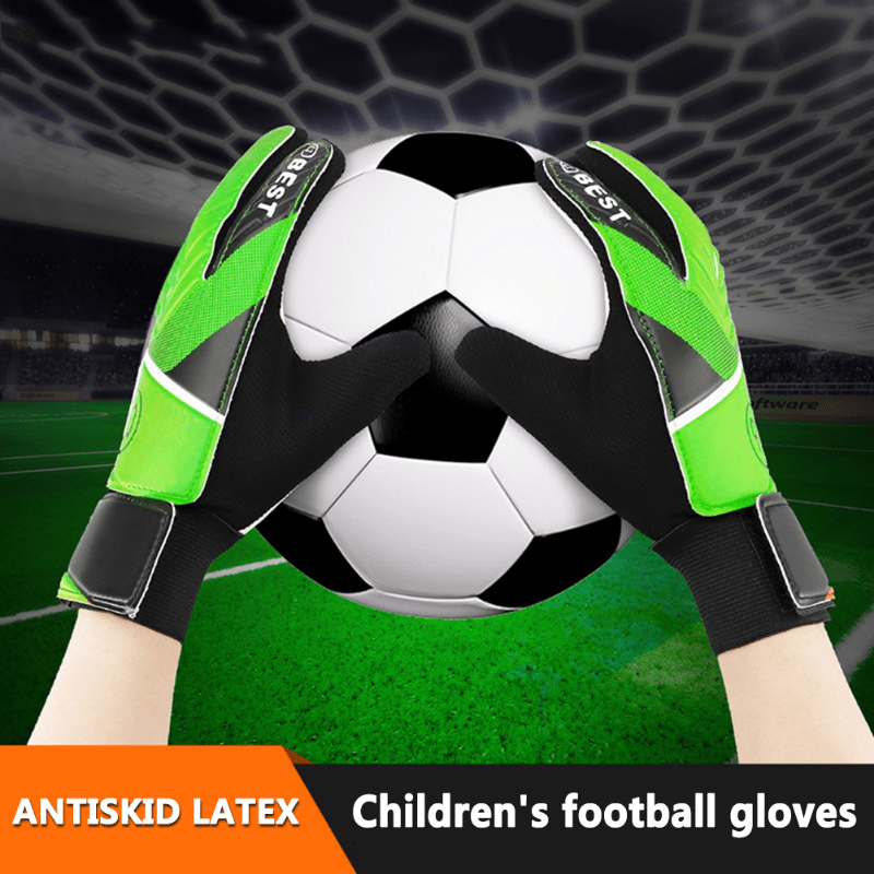 Youth Soccer Goalkeeper Gloves Full Finger Hand Protection
