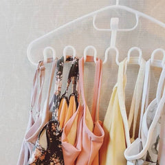 Wave Hanger Storage Racks for Underwear & Sling Storage