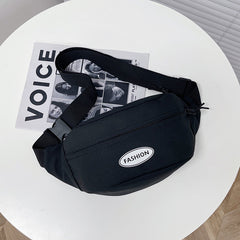 Men's Lightweight Casual Chest Bag Shoulder Sports Waist Mobile Phone Bag