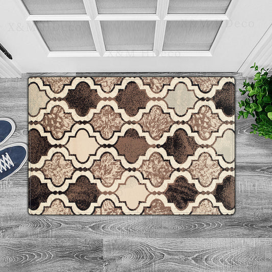 Moroccan Welcome Door Mat Non Slip Front Door Mat
