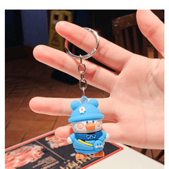 Cute Cartoon Plush Keychain for Bags Backpacks