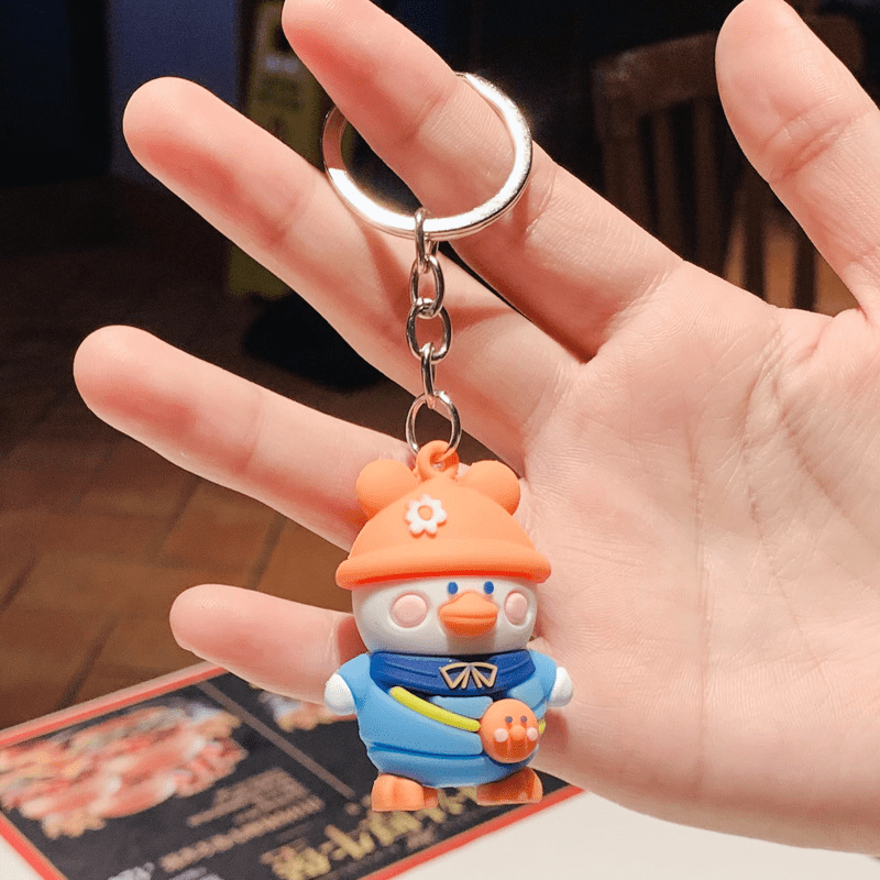 Cute Cartoon Plush Keychain for Bags Backpacks