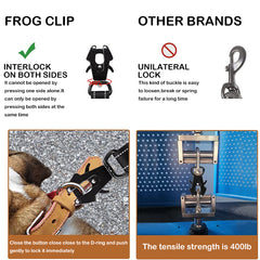 Tactical Dog Leash w/ Quick Release & Reflective Shock Absorber
