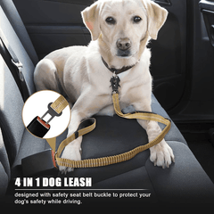 Tactical Dog Leash w/ Quick Release & Reflective Shock Absorber