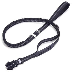 Tactical Dog Leash w/ Quick Release & Reflective Shock Absorber