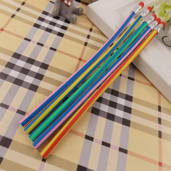 6pcs Transformable Pencils Flexible & Bendable Drawing Tools