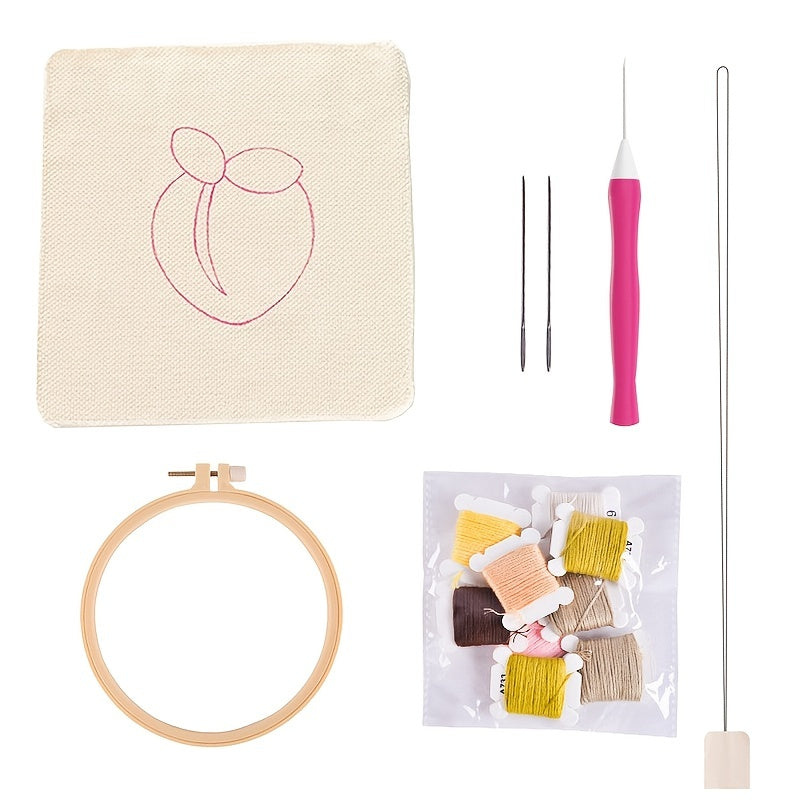 Countryside Punch Needle Starter Kit - DIY Embroidery Kit