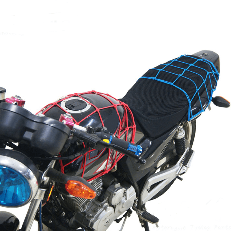 30cm Motorcycle Cargo Net Elastic Luggage Rope Helmet Hang