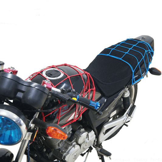 30cm Motorcycle Cargo Net Elastic Luggage Rope Helmet Hang