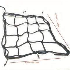 30cm Motorcycle Cargo Net Elastic Luggage Rope Helmet Hang