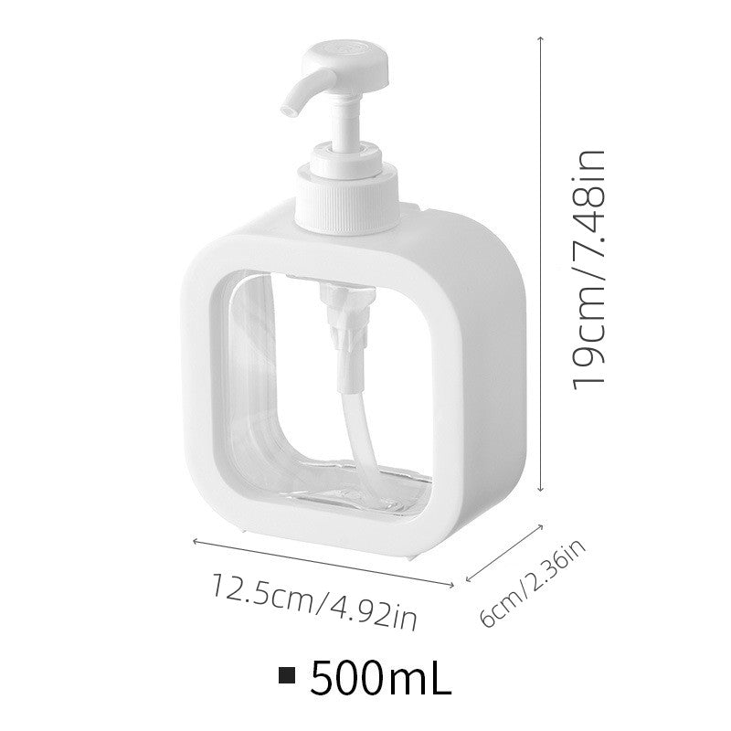 Liquid Soap Dispenser Shampoo Bottle Hand Soap Container 300-500ML Bathroom