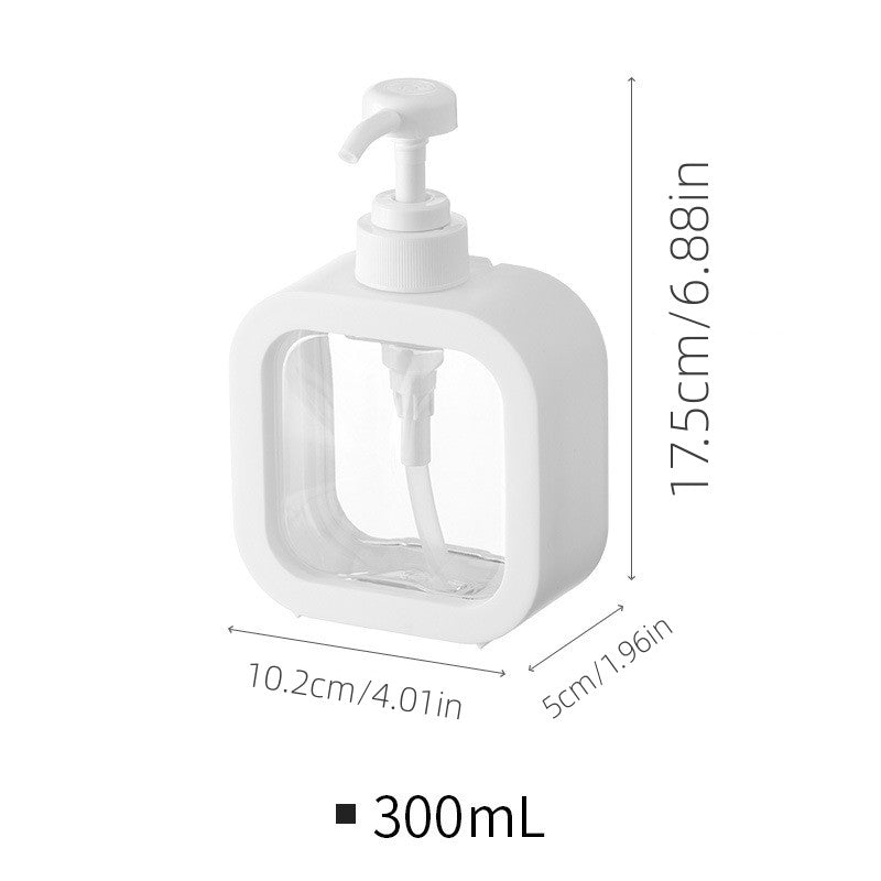 Liquid Soap Dispenser Shampoo Bottle Hand Soap Container 300-500ML Bathroom