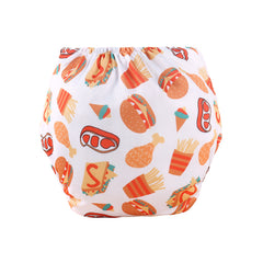 Printed Snap Cloth Diapers for Newborns 0-5 Years