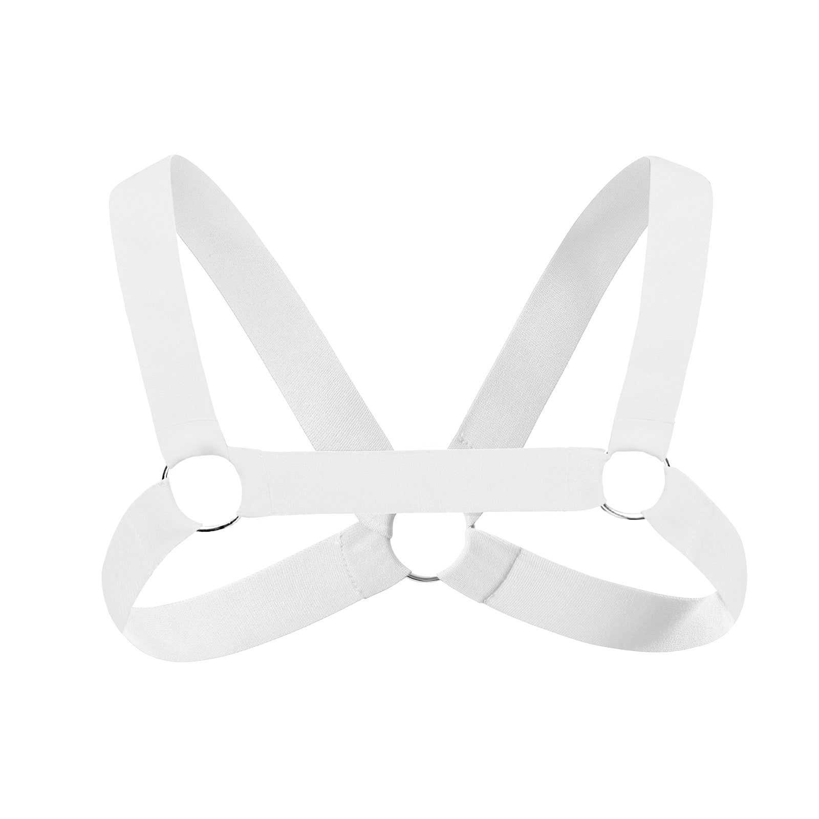Men's Chest Harness Strap Elastic Nylon Belt for Cosplay Party Costume