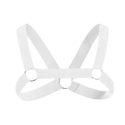 Men's Chest Harness Strap Elastic Nylon Belt for Cosplay Party Costume