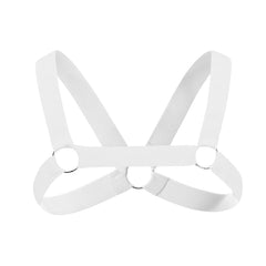 Men's Chest Harness Strap Elastic Nylon Belt for Cosplay Party Costume