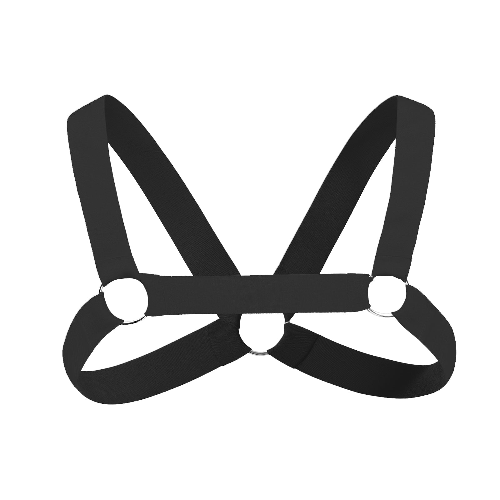 Men's Chest Harness Strap Elastic Nylon Belt for Cosplay Party Costume