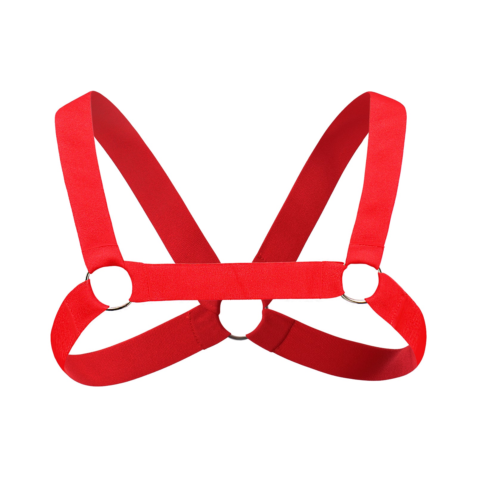 Men's Chest Harness Strap Elastic Nylon Belt for Cosplay Party Costume