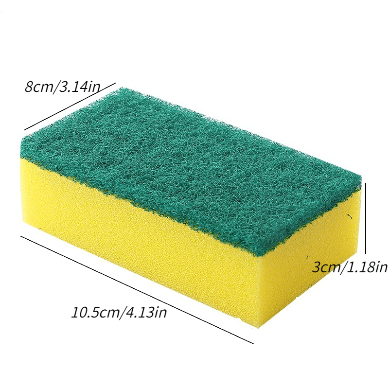 10pcs Kitchen Dishwashing Magic Sponge Cleaning Sponge