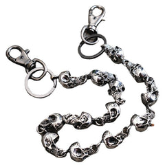Skull Head Metal Pants Chain Men Hip Hop Waist Chain