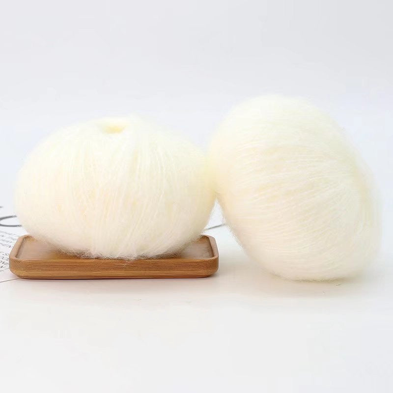 Soft Mohair Wool Yarn for Knitting 25g