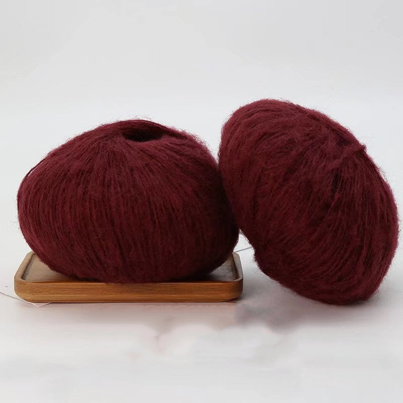 Soft Mohair Wool Yarn for Knitting 25g