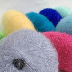 Soft Mohair Wool Yarn for Knitting 25g
