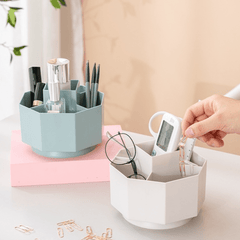 Rotary Pen Holder Desktop Stationery Storage Box Student Storage Box