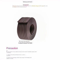 Baby Safety Foam Edge Guard - Thick Rubber Protector with Adhesive Tape