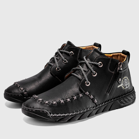 Men's Vintage Casual High Top Ankle Boots