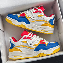 Men's Lace Up Skate Shoes Non Slip Casual Shoes For Youth