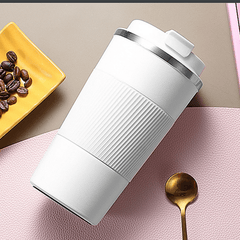 380ml 510ml Double Stainless Steel Thermal Mug Non-slip Car Vacuum Flask