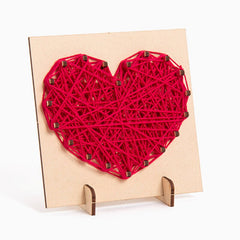 DIY Wooden Woven Toy Gift Creative Painting Material Package