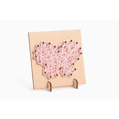 DIY Wooden Woven Toy Gift Creative Painting Material Package